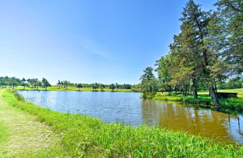 McAlester Casa | McAlester Cottage with 30 Private Acres and Ponds!