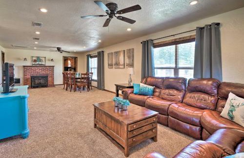 McAlester Casa | McAlester Cottage with 30 Private Acres and Ponds!