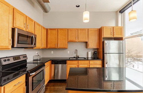 Mile Square Apartamento | McOuat Place 3A - Luxury 1 Bed Downtown Indy Apartment Prime Location