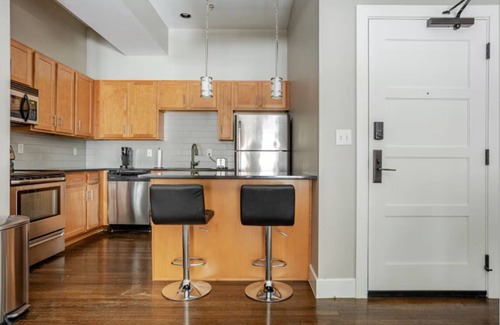 Mile Square Apartamento | McOuat Place 5B - Luxury 1 Bed Downtown Indy Apartment Prime Location