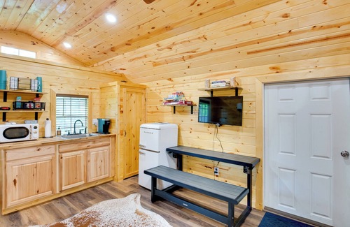 Mead Apartamento | Mead Studio Cabin Near Lake Texoma & Marina!