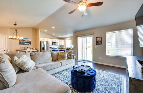 Longmont Casa | Mead Vacation Rental: Fenced Backyard & Fire Pit!