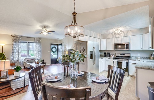 Mebane Casa | Mebane Home w/ Private Yard: Steps to Downtown!