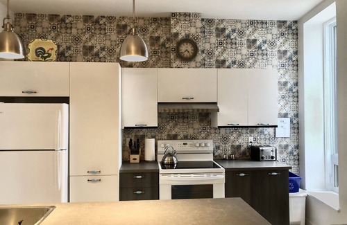 Desjardins Apartamento | Apartamento MEDIEVAL 11 personas vista Frontenac Balcón