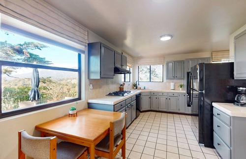 Montecito Casa | Mediterranean Home with Ocean & Mountain Views, Garden Patios & Great Location