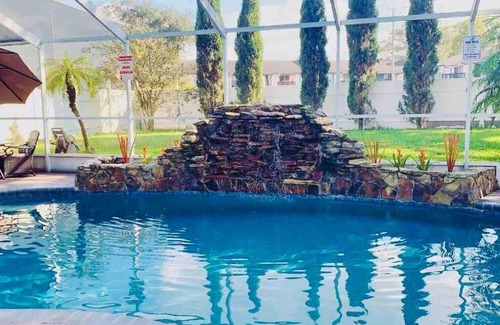 Lake Magdalene Casa | Mediterranean Villa - Theater - Gym and Heated pool