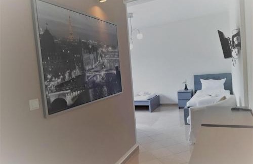 Bramfeld Apartamento | Mehrbett-Apartment 4 Citynah, einfache Ausstattung
