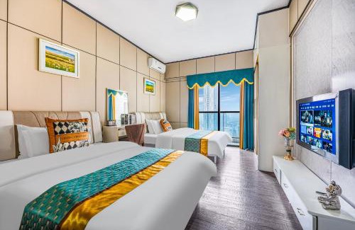 Wuyang New Town Apartamento | Meiru Apartment Hotel Guangzhou Bolin Apartment