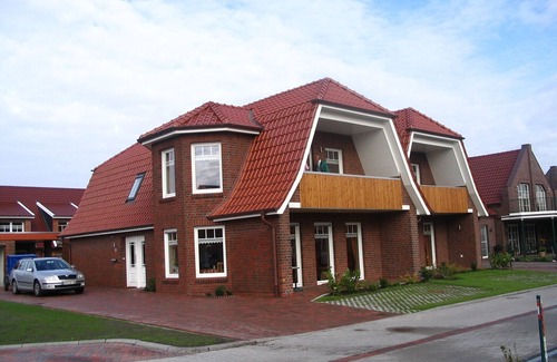 Norddeich Apartamento | "Norddeich-Becker de", Memmertbalje 8, 200 m z. Playa, WiFi, 2 habitaciones, max. 2 pers.
