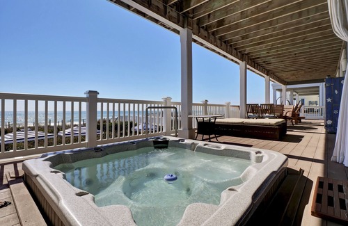 Ocean Sound Village Casa | 2020 AHORA ABIERTO Frente al mar! + Master Spa Suite + Gran piscina + Chimeneas + Playa