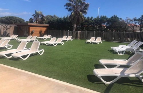 Port-la-Nouvelle Casa | Mer 3* - Mobile-Home 2 Bedrooms Cliumatisé Large terrace Heated swimming pool