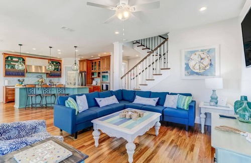 American Beach Casa | Mermaid Castle | Oceanfront Luxury Beach House | Rooftop Deck