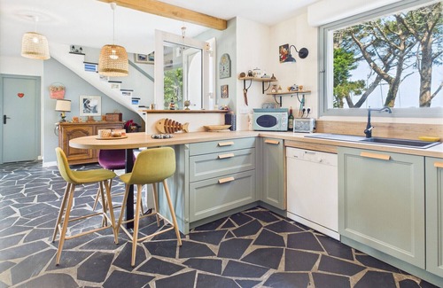 Tregunc Chalet De Esquí | –Mery– Maison familiale les pieds dans l’eau