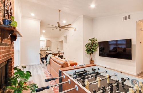 Mesquite Casa | MesquiteRetreat15min StateFairTXFoosballBigYardBBQ