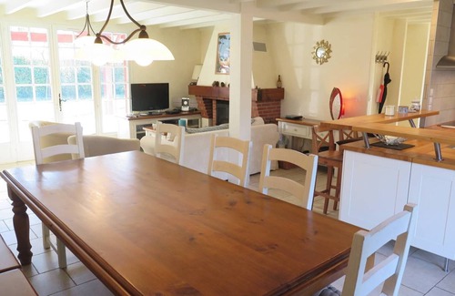 Messanges Casa | MESSANGES, villa para 8 con piscina climatizada