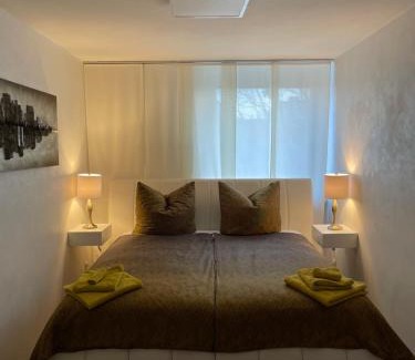 Langwasser Nordwest Apartamento | Messe Nurnberg Apartment mit Garagenparkplatz