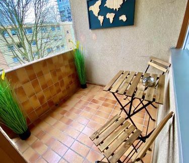 Langwasser Nordwest Apartamento | Messe Nurnberg Apartment mit Garagenparkplatz