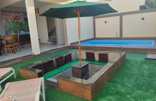 Palmeiras Casa | Meu cantinho com ar e piscina