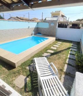 Unamar Casa | Meu Lugar de descanso à 250 metros da praia, piscina, churrasqueira