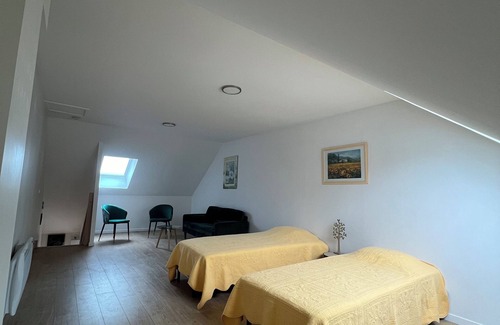 Nanteuil-les-Meaux Apartamento | Meublé F3 Avec Stationnement 2 Chambres 5 Personnes Wi-fi Gratuit 20mn de Disney