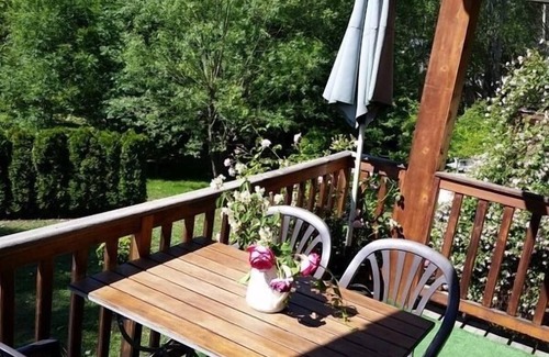 Gap Apartamento | Meublé N°5 - Le Grenier-Apartamento-Baño con bañera-Vista al Jardín