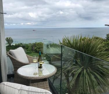 Portmellon Apartamento | Mevagissey Boutique Flatlet with sea and countryside views
