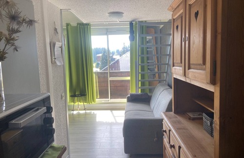 Le Praz de Lys Apartamento | Apartamento Tipo Loft para 6, Centro del Pueblo, Cerca de Pistas