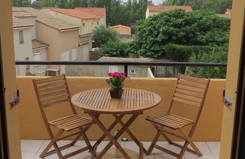 Sainte-Marie-la-Mer Apartamento | T2 Appart mezzan. , 100 m. playa, limpio acogedor