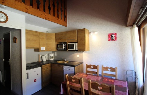 Auris Apartamento | Estudio con entrepiso y cabina para 4 personas a pie de pistas, Auris en Oisans