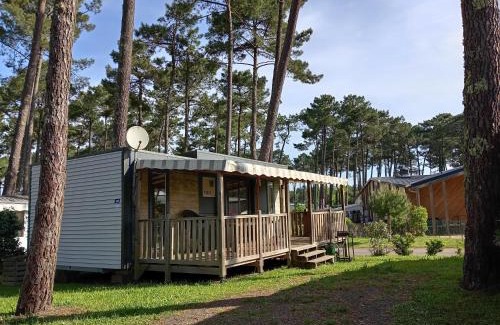 Saint-Julien-en-Born Casa | MH 462 Les dunes de Contis 2 chambres et 2 salles de bains dans camping 4 étoiles