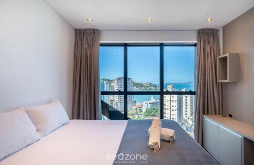 Centro Apartamento | MHFA - Studios em Prédio Luxuoso com Vista Mar