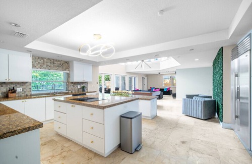 Miami Shores Casa | Miami Shores Waterfront Dream:The Ultimate 4,400+ Sq Ft Oasis with Cinema & Pool