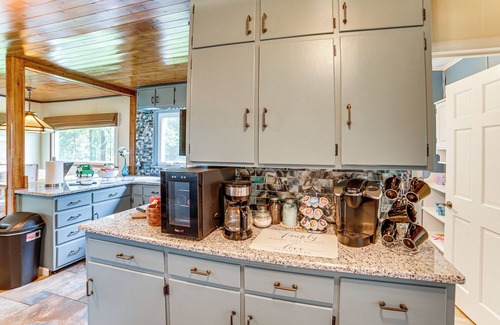 Grass Lake Casa | Michigan Lakefront Retreat w/ Kayaks & 2 Decks