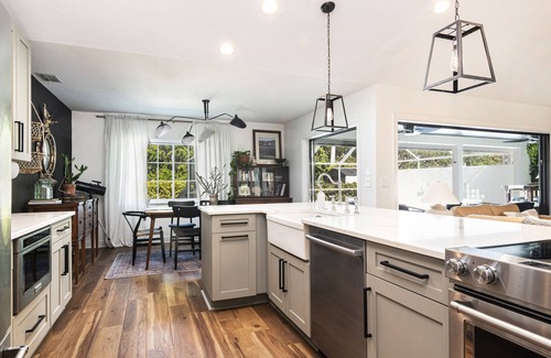 Bonita Springs Casa | Mid Century Home with Heated Pool + Spa