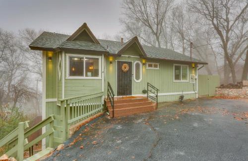 Crestline Casa | Mid-Century Mod Cottage, Steps to Lake Gregory!