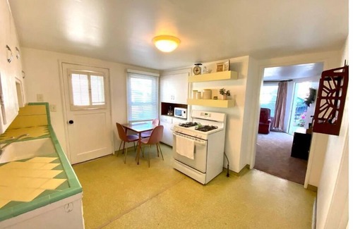 Crockett Casa | Mid Century Modern in an 123 Year Old Victorian