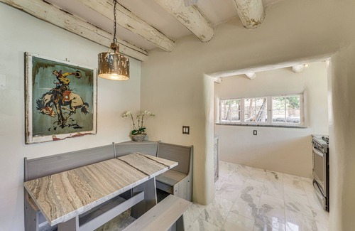 Taos Casa | Mid-Century Modern Taos Home w/ Hot Tub & Fire Pit