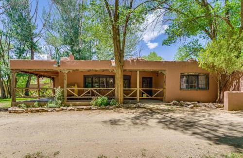 Taos Casa | Mid-Century Modern Taos Home with Hot Tub and Fire Pit
