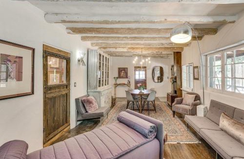 Taos Casa | Mid-Century Modern Taos Home with Hot Tub and Fire Pit