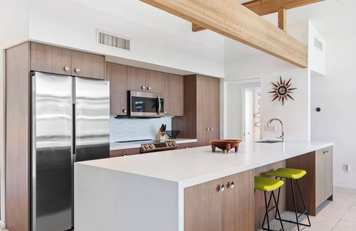 Palm Desert Casa | Mid Century Modern home -newly renovated with swim jet pool, spa on golf course!