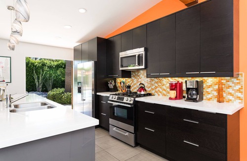 Sunmor Casa | Mid-Century Modern Pool Home By Meiselman! Cozy and Vibrant!