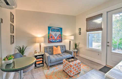 Seagrove Beach Casa | Mid-Century Modern Beach Cottage with Fire Pit!