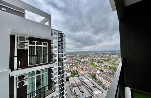 Malacca City Apartamento | Middle Town Breezy Stay {Novo8} 4pax-Wifi