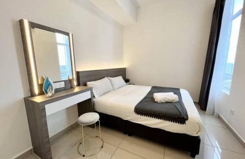 Malacca City Apartamento | Middle Town Breezy Stay {Novo8} 4pax-Wifi