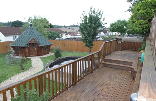 Midsomer Norton Casa | Casa Midsomer cerca del baño - Hot Tub & Lodge