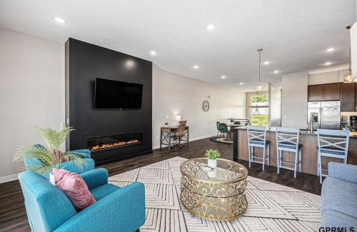 Omaha Apartamento | Midtown Luxury - 2 Master Suites - Near UNMC