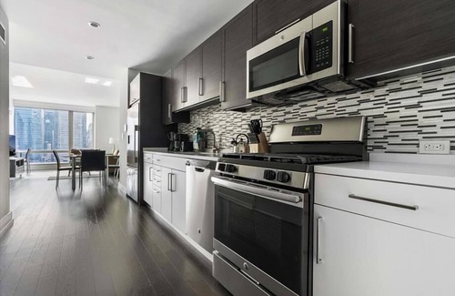 Hell's Kitchen Apartamento | Midtown Manhattan 1 BR river | 24hr Doorman