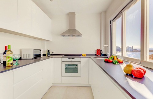 Colonia Sant Jordi Apartamento | Migjorn Cel Seafront para cuatro personas