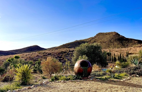 Huercal-Overa Apartamento | Miluna Oasis Suites - Sleeps4-pool-mountainview