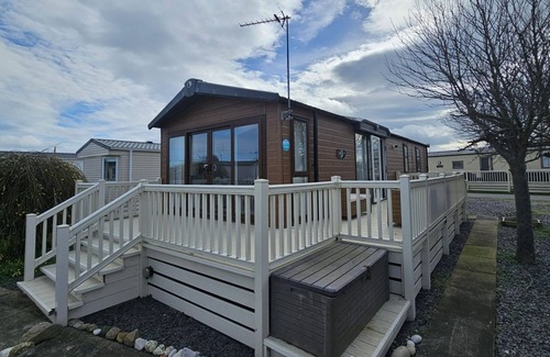 Rhyl Chalet De Esquí | Mini Lodge Robin Hood Holiday Park